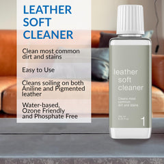 Leather Master conditioner jar open demonstrating restorative cream benefit