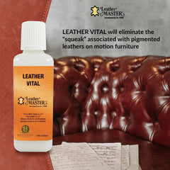 Leather Master applied on car seat before and after showing improved appearance