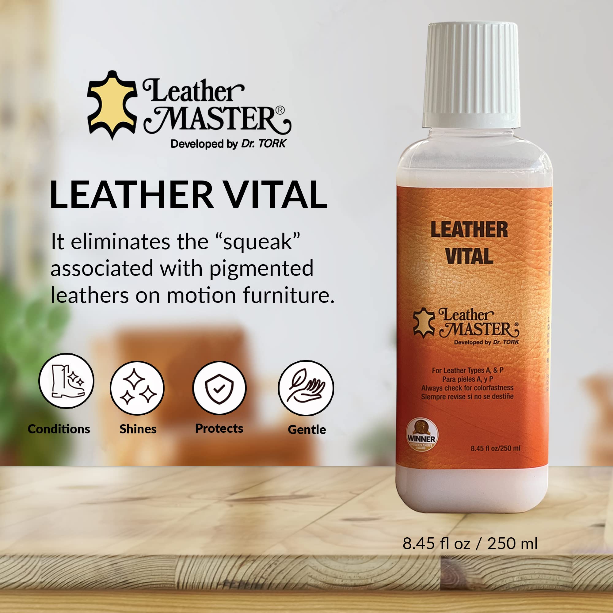 Leather Master applied to car seat during detailing for cleaner, protected auto upholstery