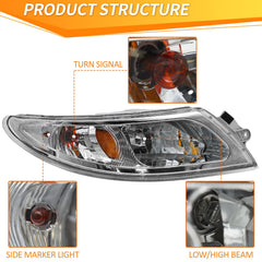 LEAVAN side profile of headlight assembly highlighting durable housing and streamlined shape