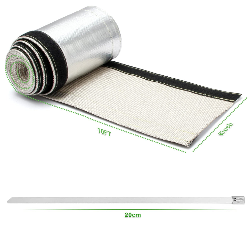 LEDAUT aluminized fabric close-up highlighting reflective thermal barrier