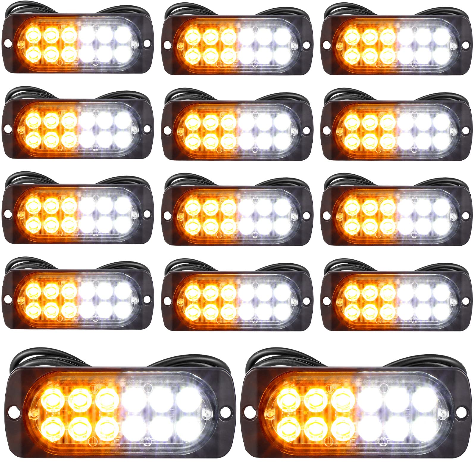 Leelosp front view strobe module showing bright LEDs and quick recognition benefit