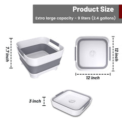 Leemeimei close-up of drain plug for easy emptying and mess-free disposal