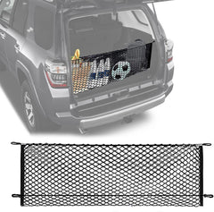 Leezhen cargo net front view showing packaging and product benefits