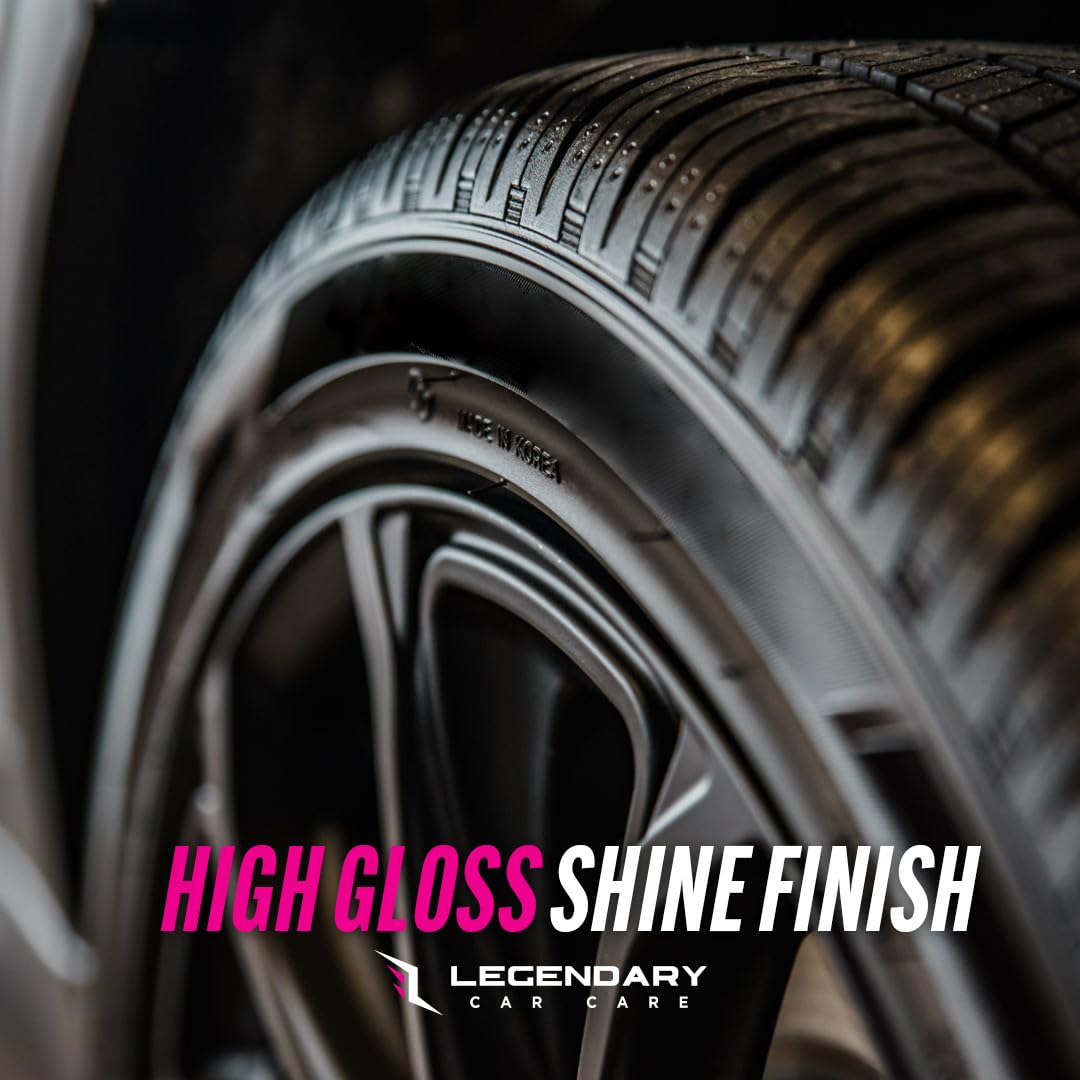 Legendary Car Care lifestyle car show display showcasing high-gloss finish
