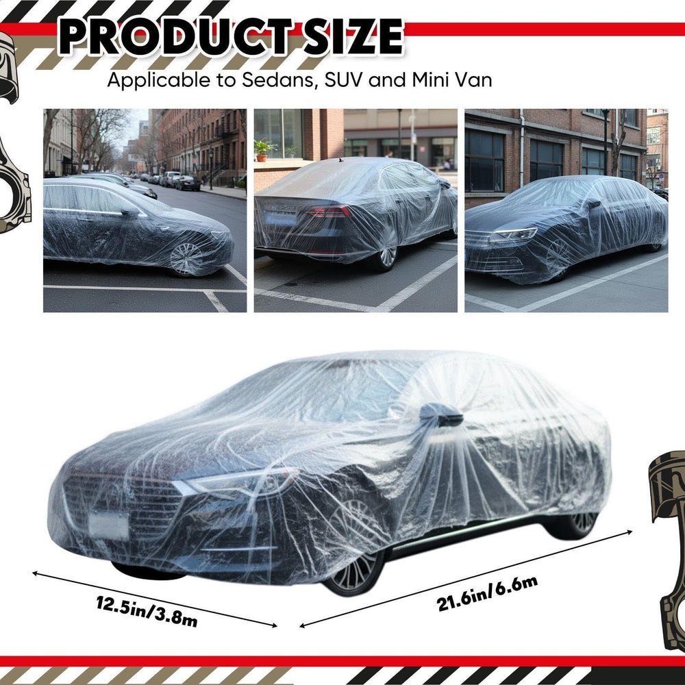 LEIFIDE side profile fit over sedan illustrating secure coverage and fit