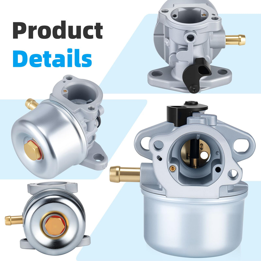 LEIMO KPARTS carburetor installed in mower demonstrating fitment