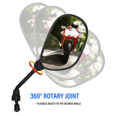 LEIMO KPARTS ball joint adjustment image illustrating 360-degree positioning benefit