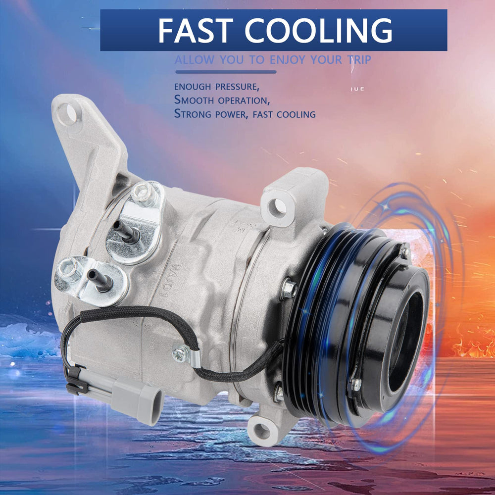LEIMO KPARTS compressor clutch detail highlighting reliable engagement