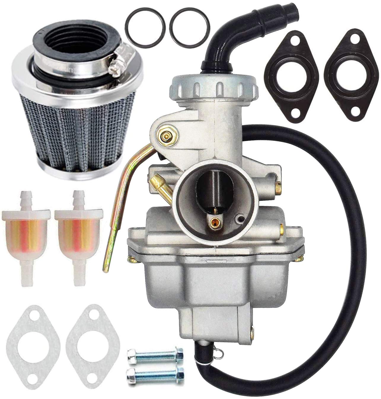 LEIMO KPARTS PZ20 front view showing body and intake, clear fit indication