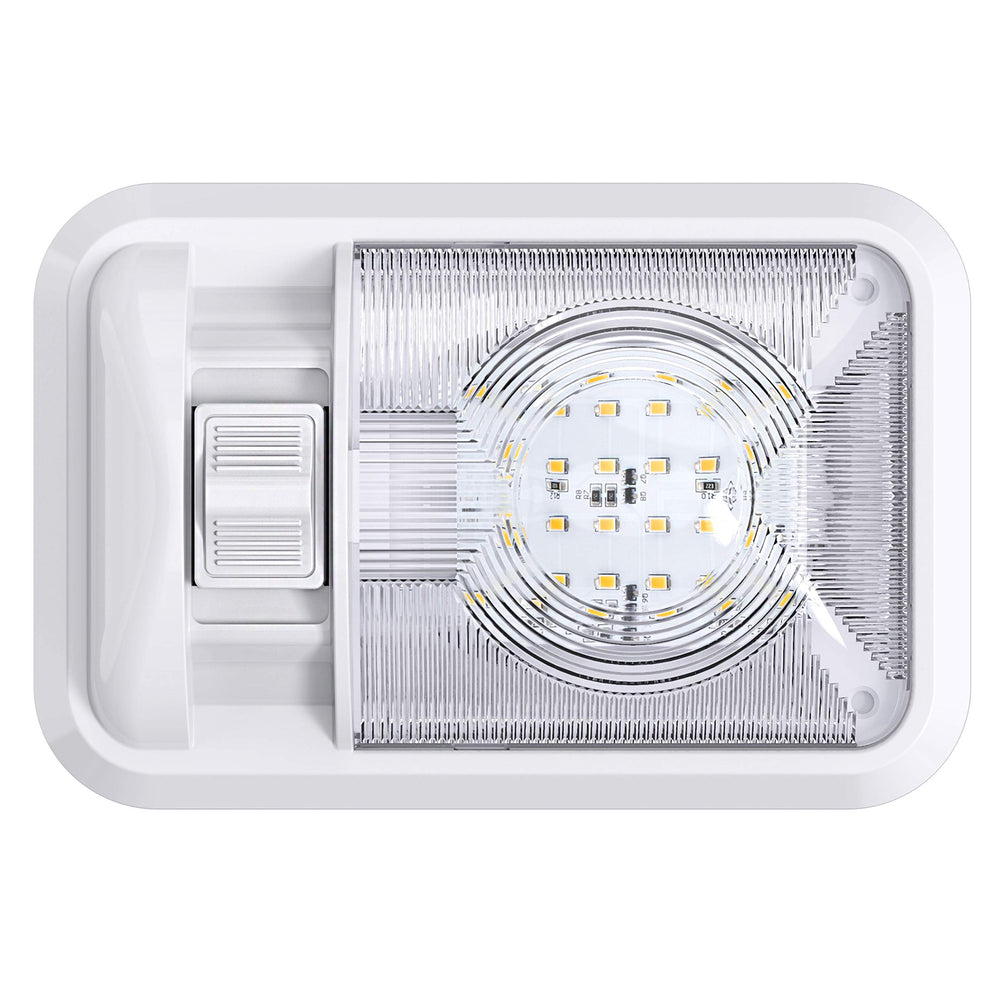 Leisure LED two-pack packaging showing both dome lights ready for installation