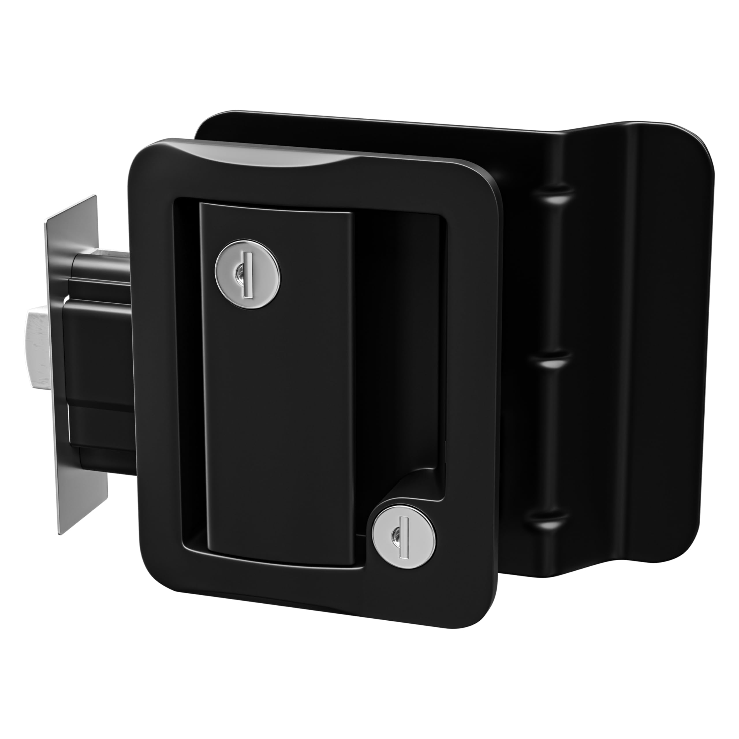 Leisure Locks inside latch installed, offering easy interior operation and safety