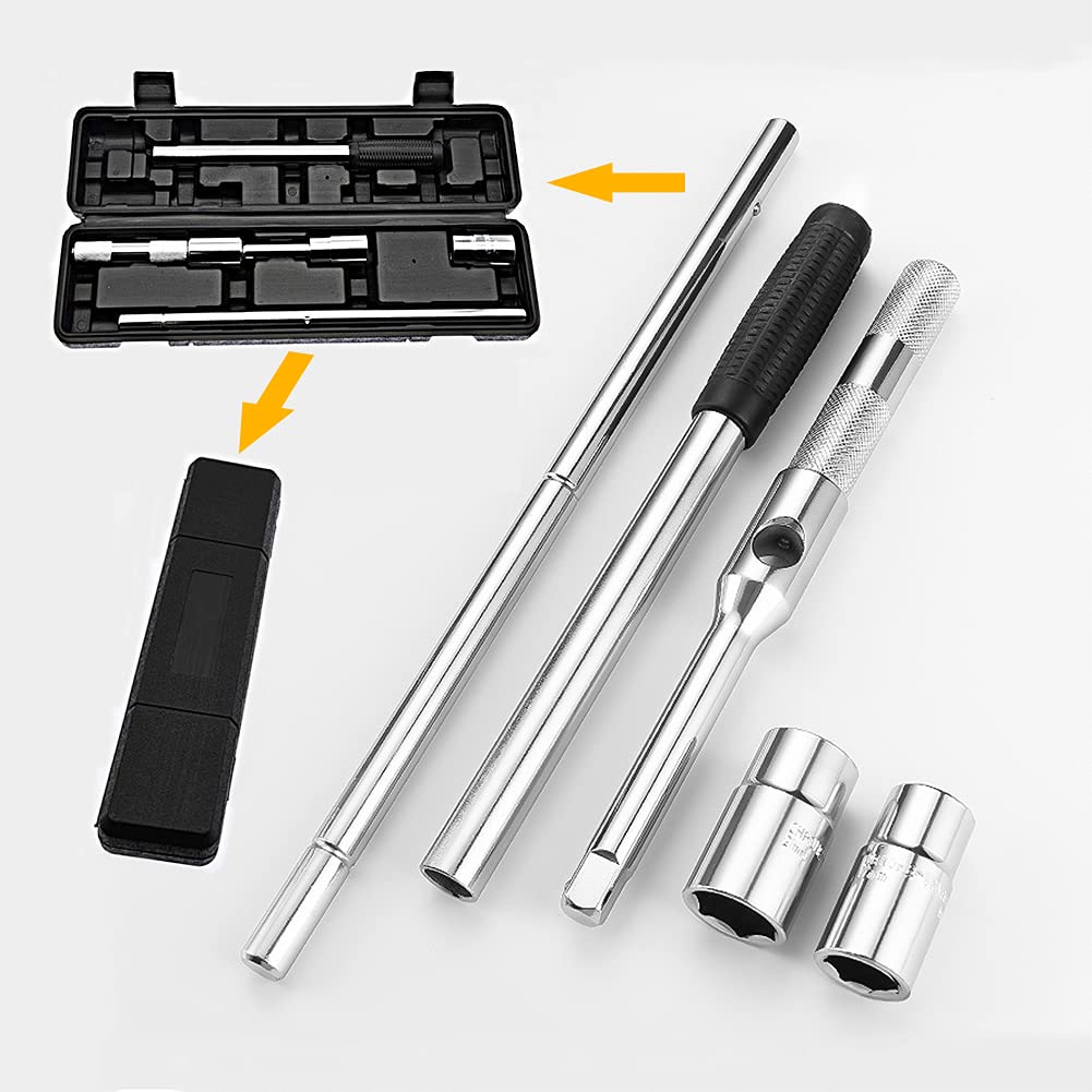 LEJOSTOL hard storage box open with molded slots keeping tools organized