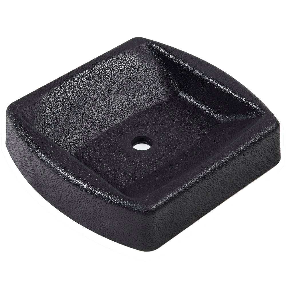 LEORAY front view of chock showing robust shape and ground protection