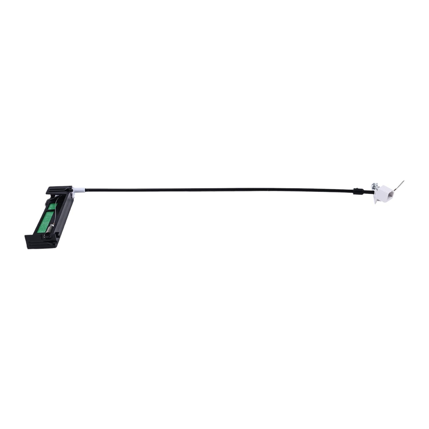Lesurey clip alongside ruler showing size and easy replacement benefit