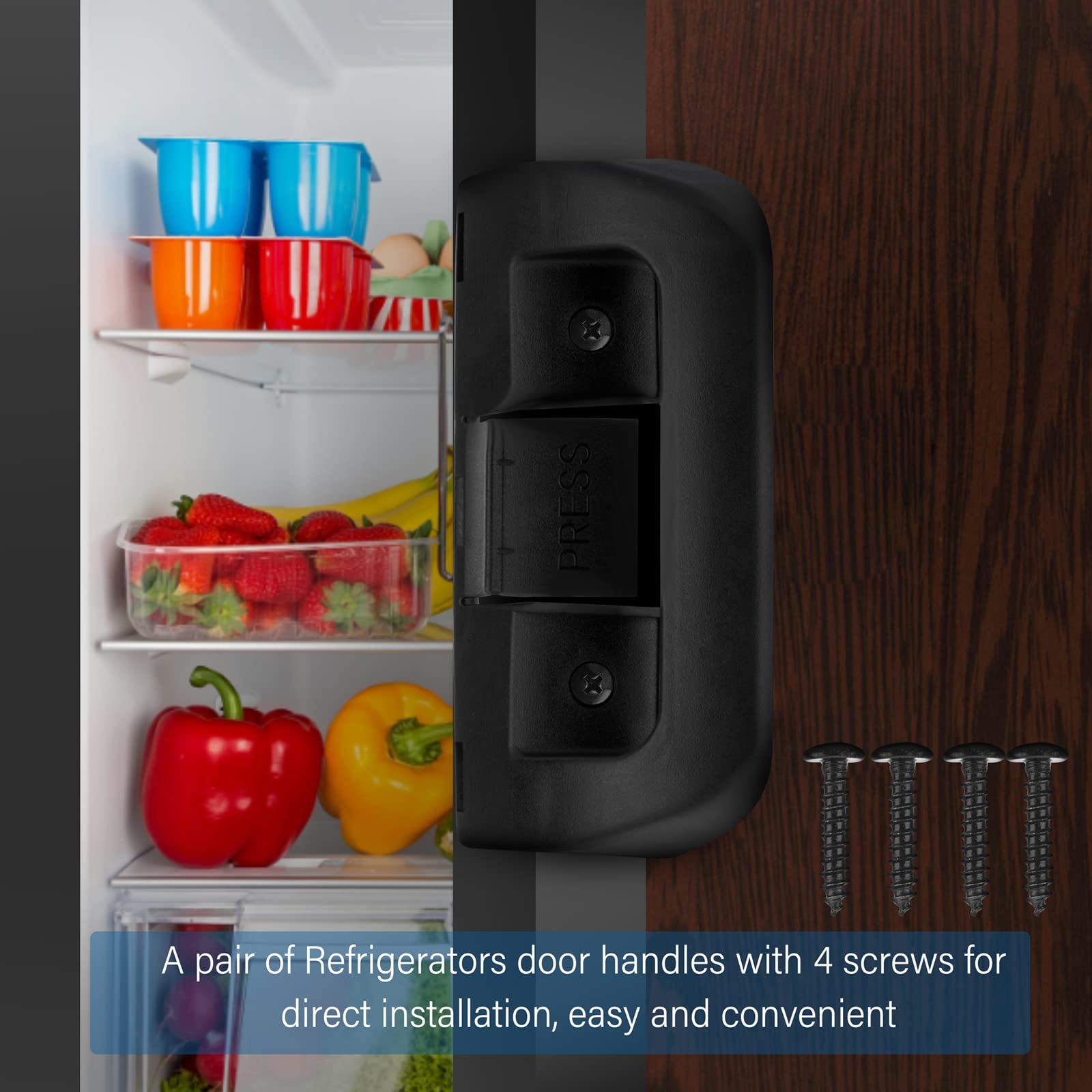 LETSYEE included screws and mounting hardware laid out for simple installation
