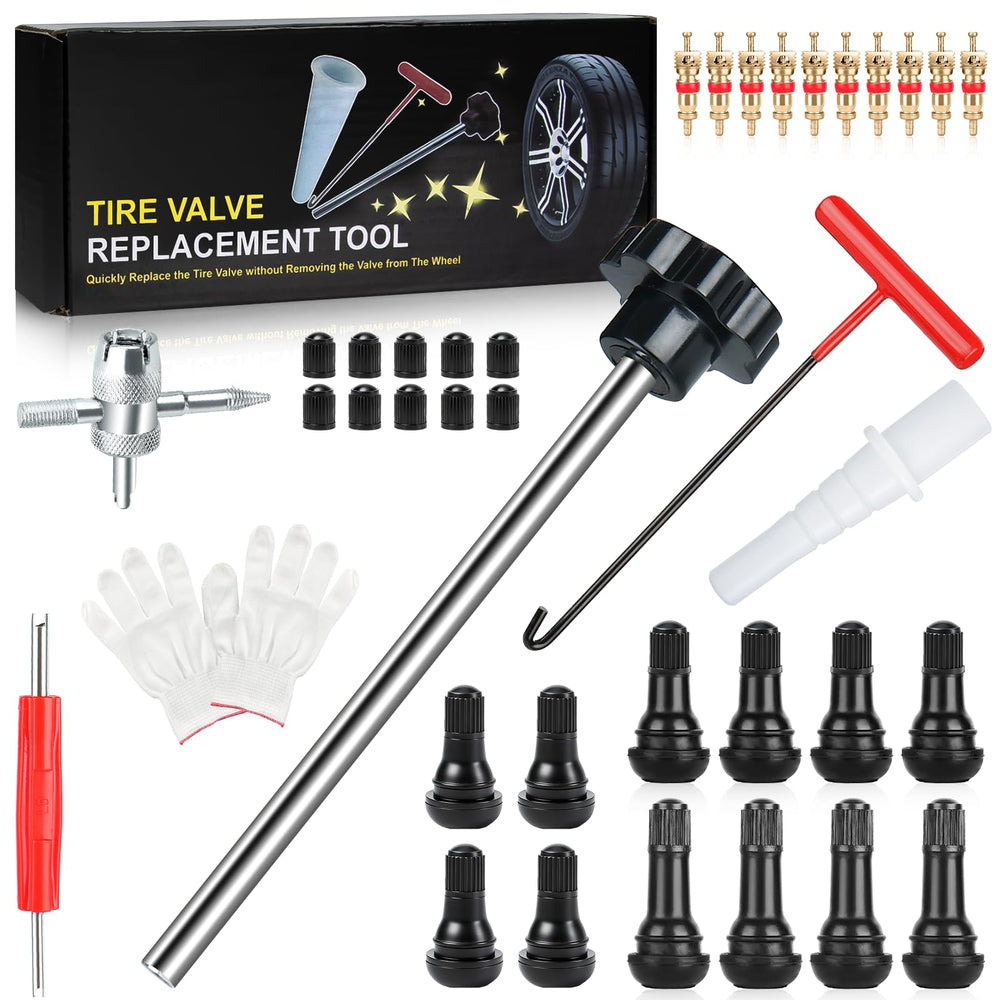 Lettry front packaging showing full 38-piece kit for roadside repairs