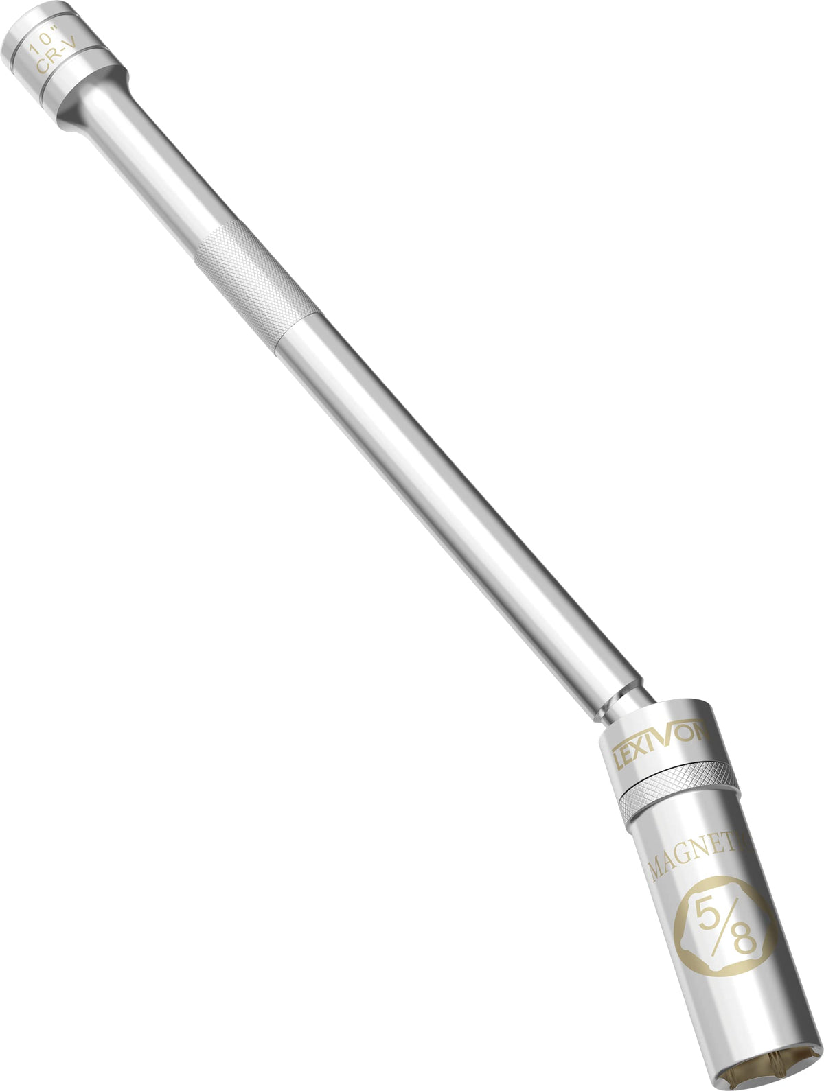LEXIVON front view showing socket and length for easy identification and convenience