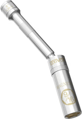 LEXIVON front view of 9/16" socket showing compact design and benefit of easy storage