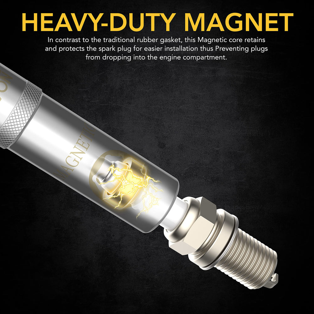 LEXIVON knurled shaft texture offering improved grip for controlled turning