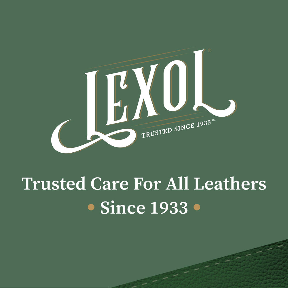 Lexol kit next to a ruler for size and convenience comparison benefit