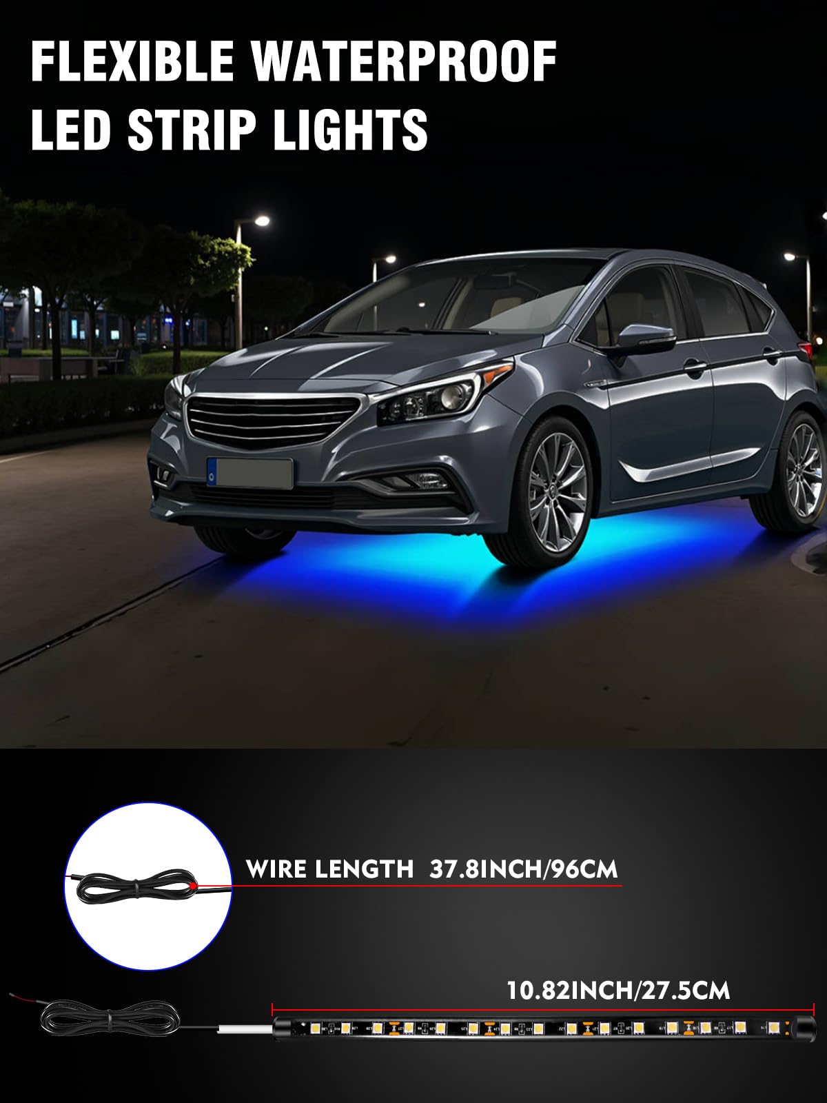 LEYMANRIYA connection wire and nano-adhesive back showing easy installation benefit