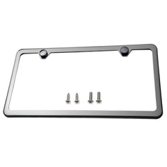LFPartS front view gunmetal black frame showing sleek border and clean fit