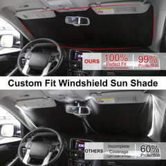 LHFLIVE installed on VW Golf windshield demonstrating secure coverage