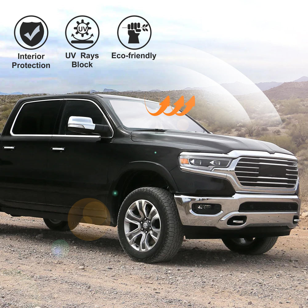 LHFLIVE in garage with parked RAM 1500 demonstrating interior preservation