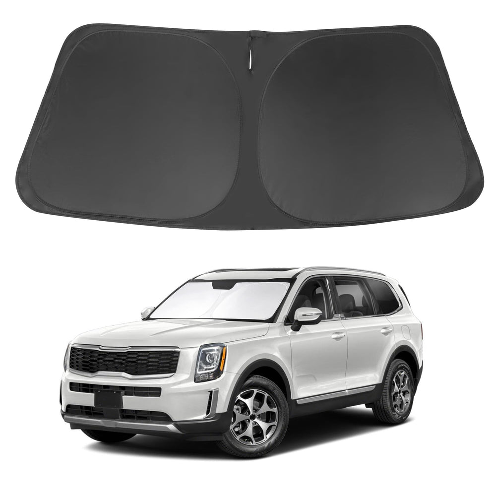 LHFLIVE front view on Telluride windshield showing full coverage and sun protection