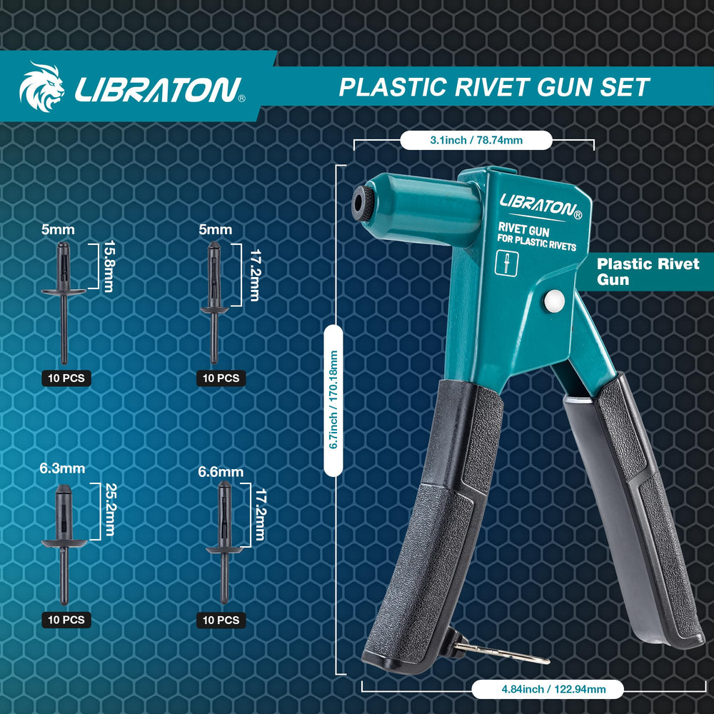 LIBRATON 90-degree head closeup fits tight spaces and avoids scratches
