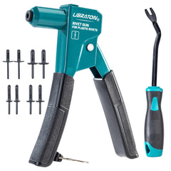 LIBRATON rivet gun front view shows compact design for efficient installs