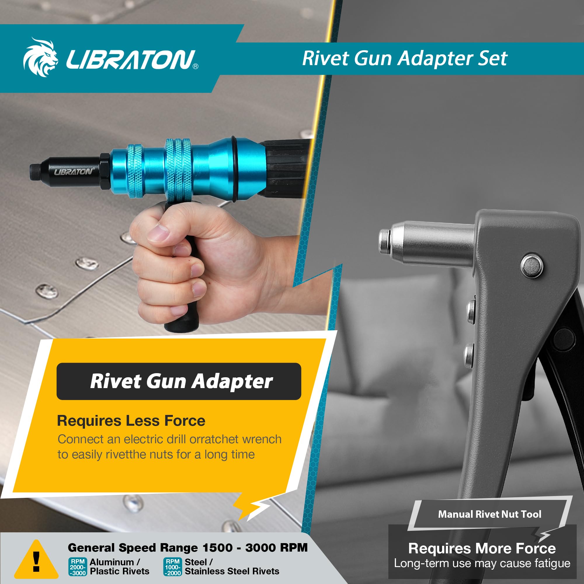 LIBRATON adapter next to ruler for scale showing compact, portable dimensions