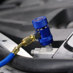 Lichamp can tap valve close-up highlighting self-sealing, leak prevention