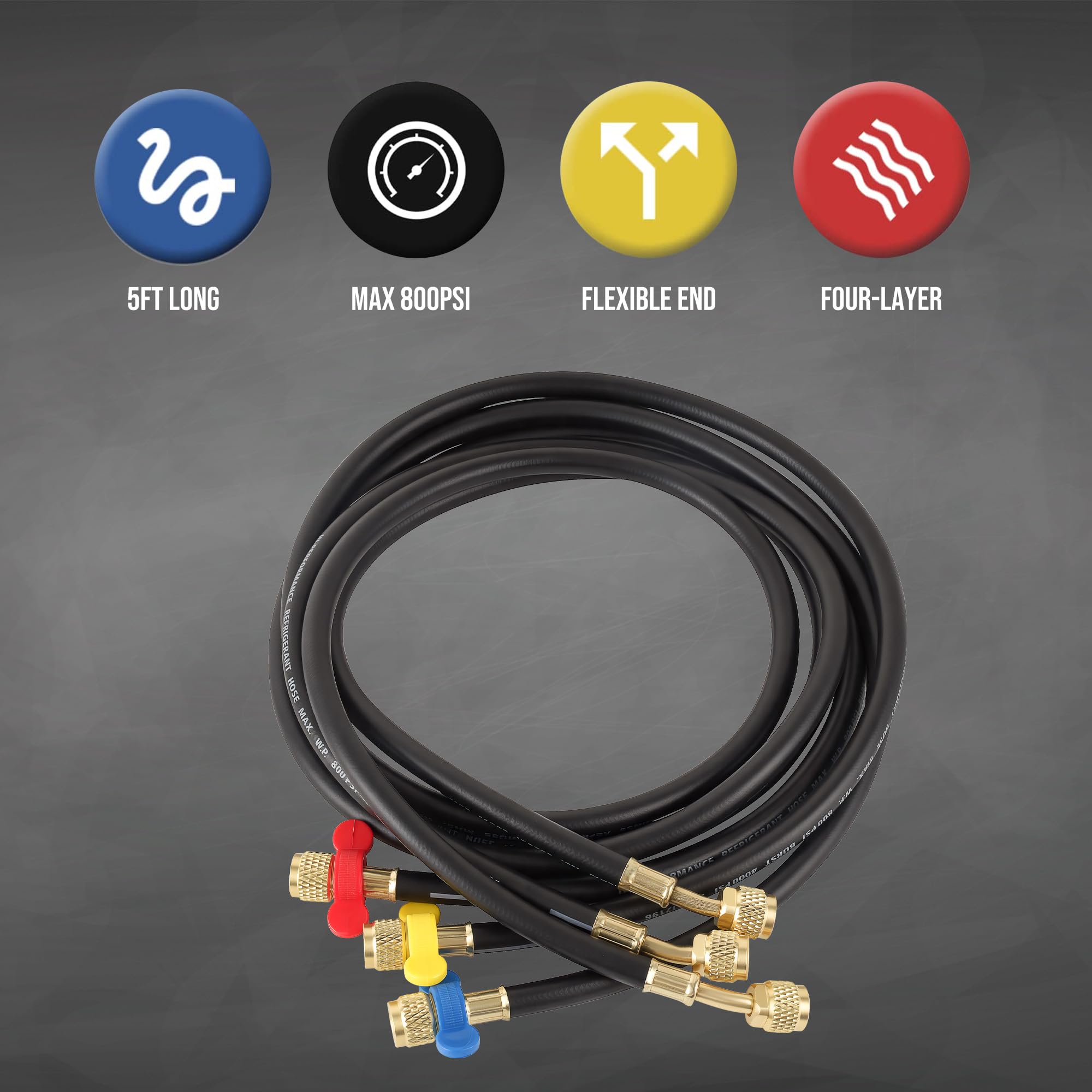 Lichamp gauge set connected to car AC during charging for efficient service