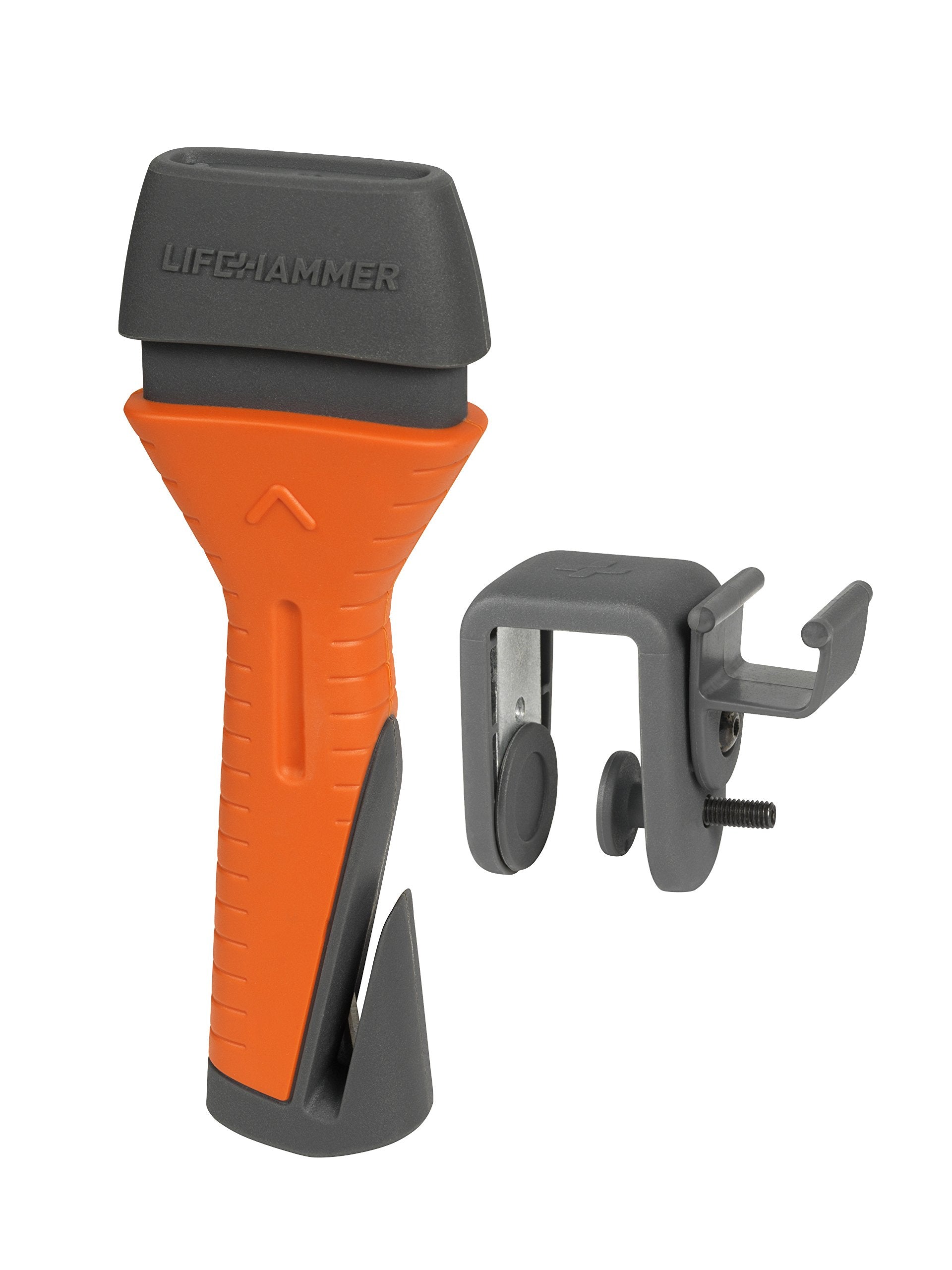 Lifehammer front view showing tool ready to use and visible benefit