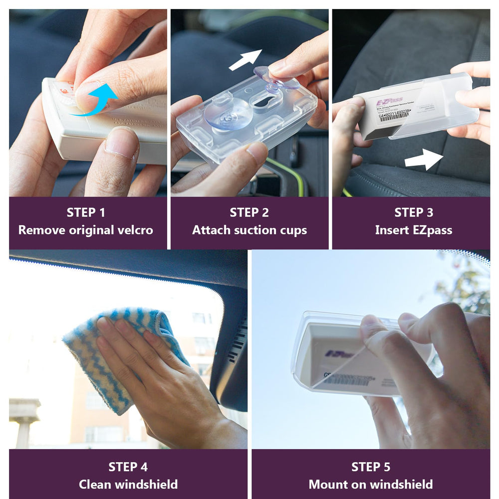 LiftRemote hands installing holder in seconds, no tools needed