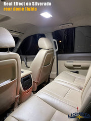 LIGHSTA map and dome LEDs installed inside truck improving cabin clarity and visibility