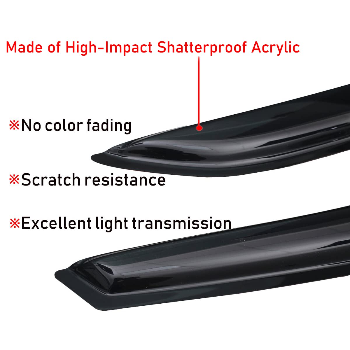 Lightronic visor beside ruler showing precise fit and sizing advantage