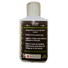 LiME LiNE nozzle spray pattern demonstrating even coats for flawless leaf