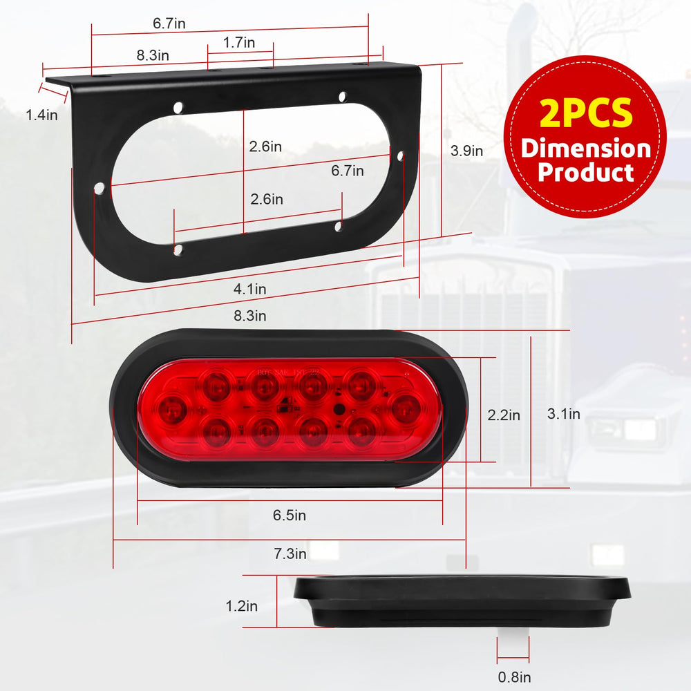 LIMICAR lights mounted on trailer in use showing improved signaling and safety benefit