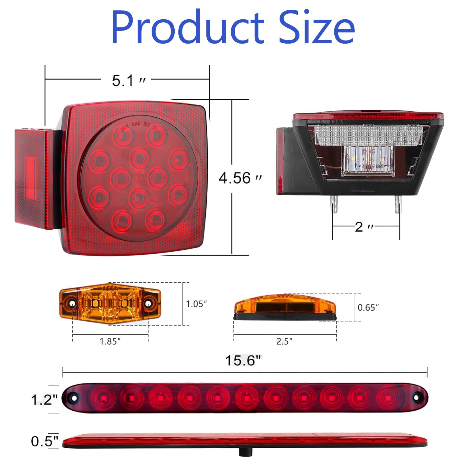 LIMICAR components next to ruler showing scale for accurate fitment planning
