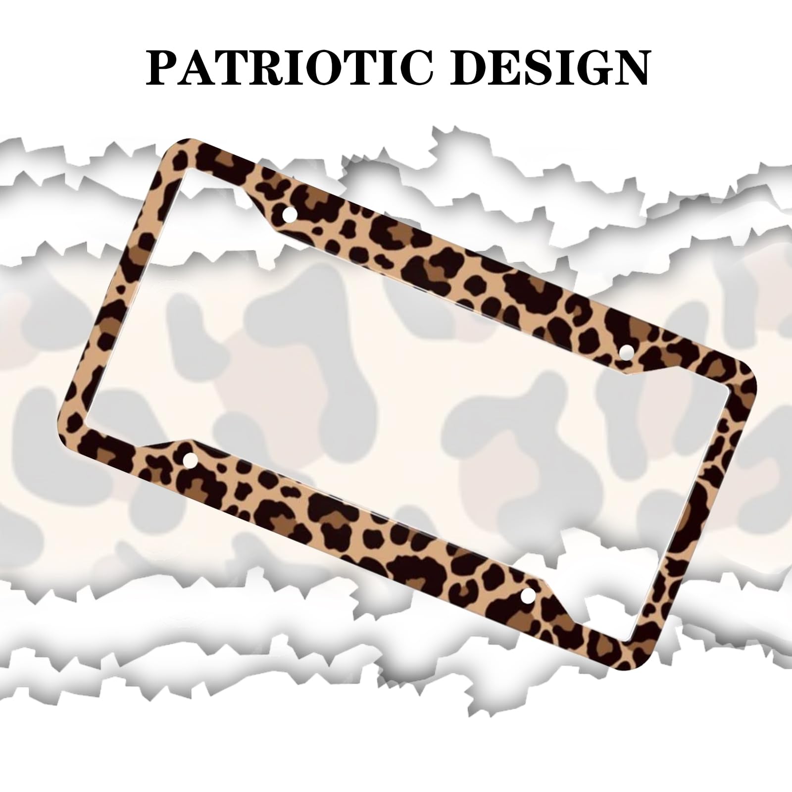 LIN KANG close-up of cheetah print pattern and clear protective coating benefit