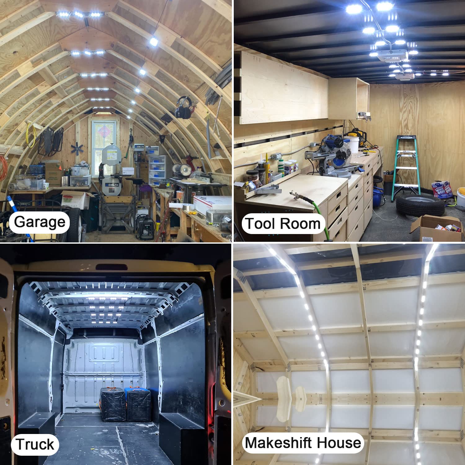Linkhood module close-up highlighting LED cluster and durable lens benefit