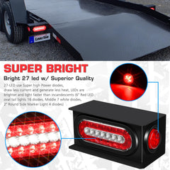 LINKITOM close-up 6-inch oval LED lamp demonstrating bright visibility