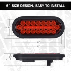 LINKITOM close-up of LED array that delivers crisp, high-visibility signaling
