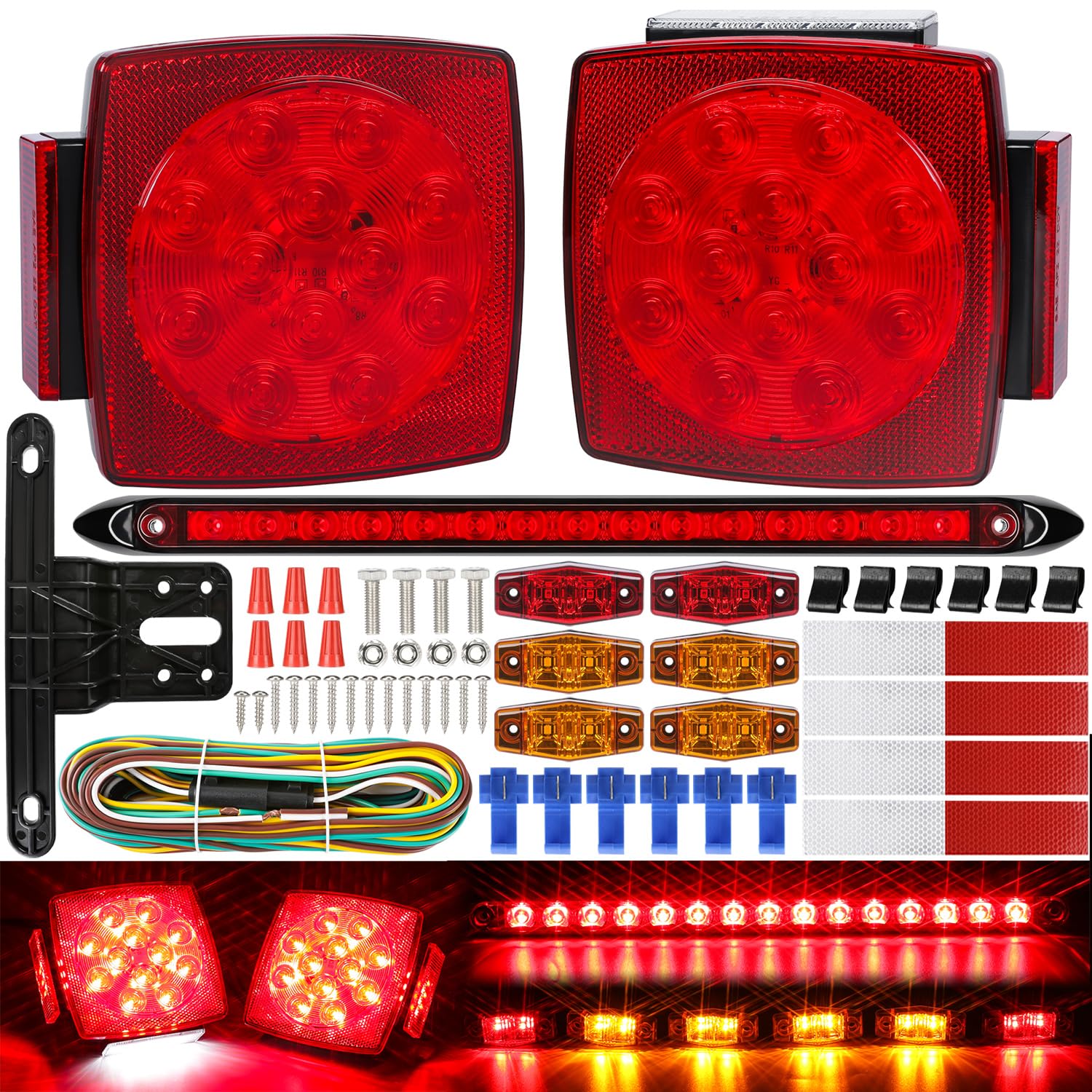 LINKITOM front ultra slim tail light showing low profile benefit