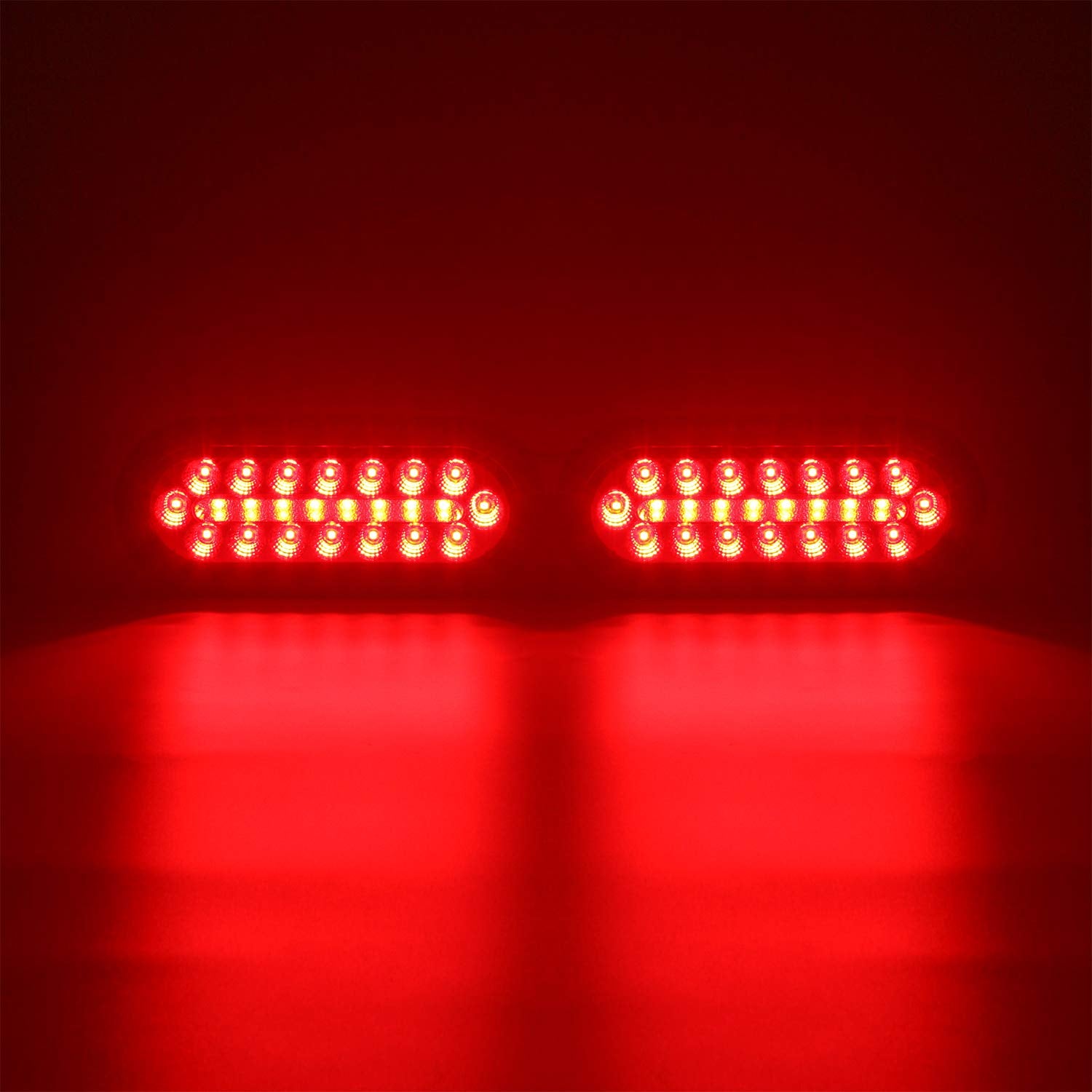 LINKITOM nighttime activation of brake and turn for clear road signaling
