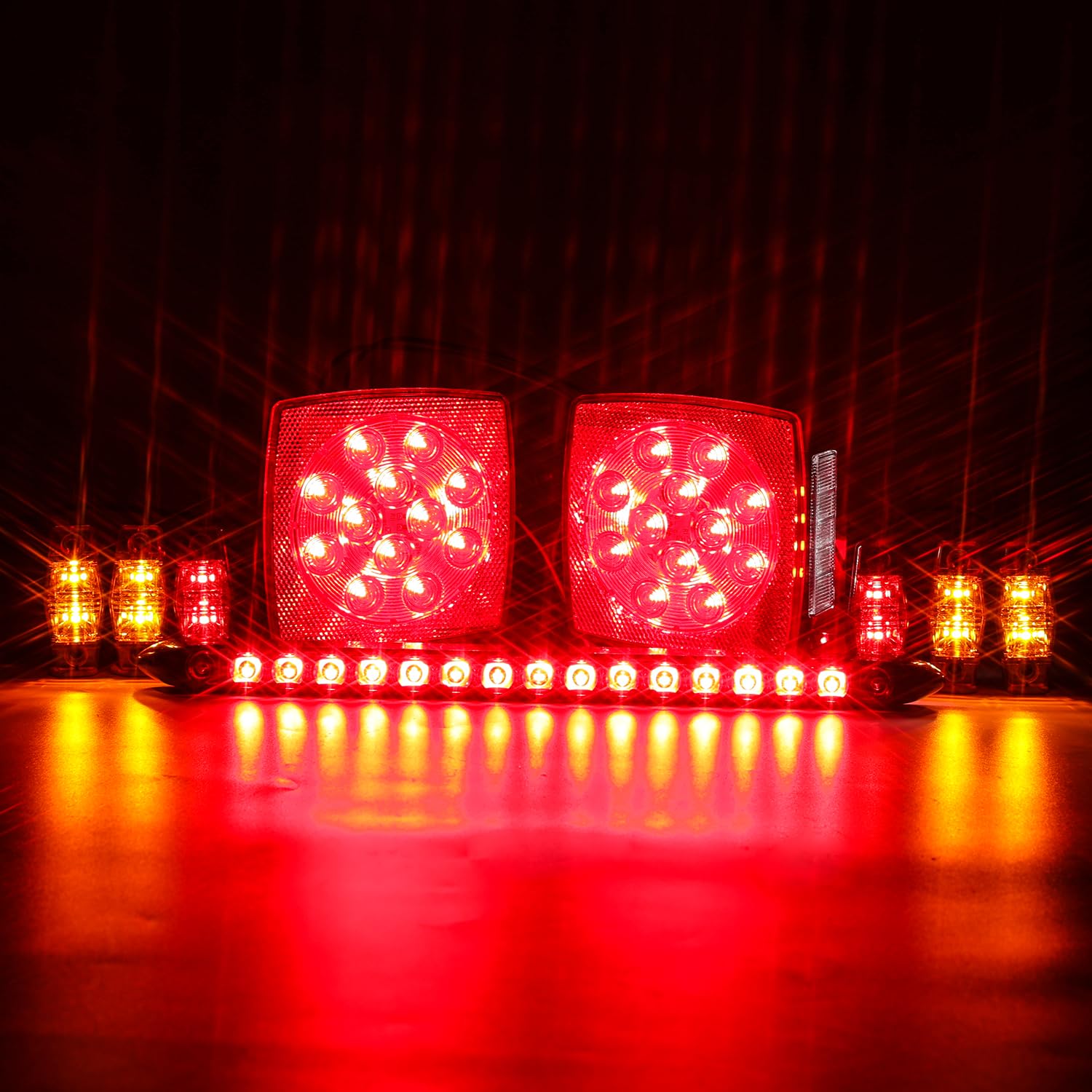 LINKITOM oval side marker lights set highlighting visibility benefit