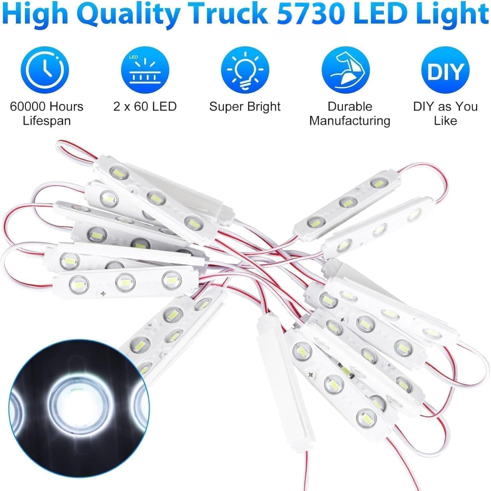 Linkstyle installed in RV ceiling demonstrating uniform task lighting benefit